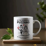 Tazza Le tue scorregge puzzano ma finchè non mi uccidono ti amo ancora-Tazze Personalizzate-Lol T-shirt
