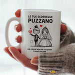 Tazza Le tue scorregge puzzano ma finchè non mi uccidono ti amo ancora-Tazze Personalizzate-Lol T-shirt
