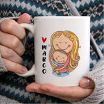 Tazza Mamma Come te nessuno mai-Tazze Personalizzate-Lol T-shirt