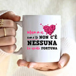 Tazza Mamma come te non c'è nessuna-Tazze Personalizzate-Lol T-shirt