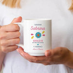 Tazza Mamma Grazie per Tutto il tuo Amore Personalizzata con Nome-Tazze Personalizzate-Lol T-shirt