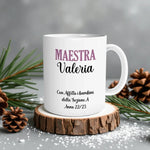 Tazza Regalo Maestro/Maestra
