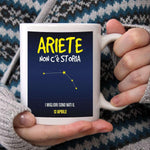 Tazza Oroscopo Segno Zodiacale Ariete Con Data Personalizzata-Tazze Personalizzate-Lol T-shirt