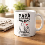 Tazza Papà Le tue scorregge puzzano-Tazze Personalizzate-Lol T-shirt
