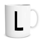 Tazza Personalizzata con iniziale del tuo nome-Tazze Personalizzate-Lol T-shirt