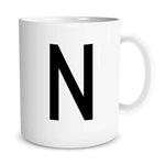 Tazza Personalizzata con iniziale del tuo nome-Tazze Personalizzate-Lol T-shirt