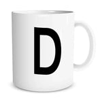 Tazza Personalizzata con iniziale del tuo nome-Tazze Personalizzate-Lol T-shirt