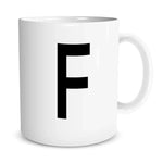 Tazza Personalizzata con iniziale del tuo nome-Tazze Personalizzate-Lol T-shirt