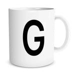 Tazza Personalizzata con iniziale del tuo nome-Tazze Personalizzate-Lol T-shirt