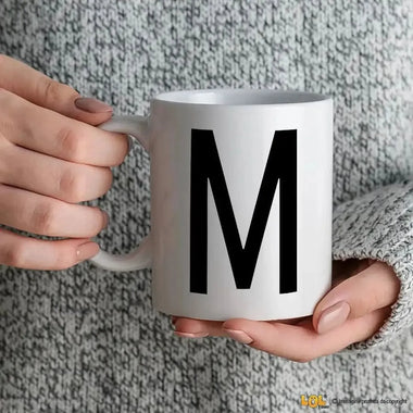 Tazza Personalizzata con iniziale del tuo nome-Tazze Personalizzate-Lol T-shirt