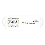 Tazza Personalizzata con Nome Al Miglior Papà Del Mondo-Tazze Personalizzate-Lol T-shirt