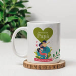 Tazza Personalizzata con Nome Felice Festa del Papà-Tazze Personalizzate-Lol T-shirt