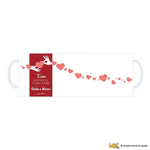 Tazza Personalizzata Con Nomi Ti amo Con Tutto il Mio Cuore-Tazze Personalizzate-Lol T-shirt