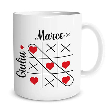 Tazza Personalizzata Tris Amore-Tazze Personalizzate-Lol T-shirt
