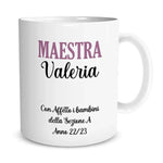Tazza Regalo Maestro/Maestra-Tazze Personalizzate-Lol T-shirt
