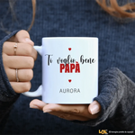 Tazza ti voglio bene papa con nome personalizzato-Tazze Personalizzate-Lol T-shirt
