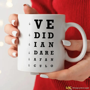 Tazza Vedi di andare affanculo-Tazze Personalizzate-Lol T-shirt