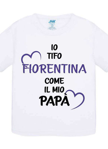 T-Shirt bambino squadra di calcio Fiorentina