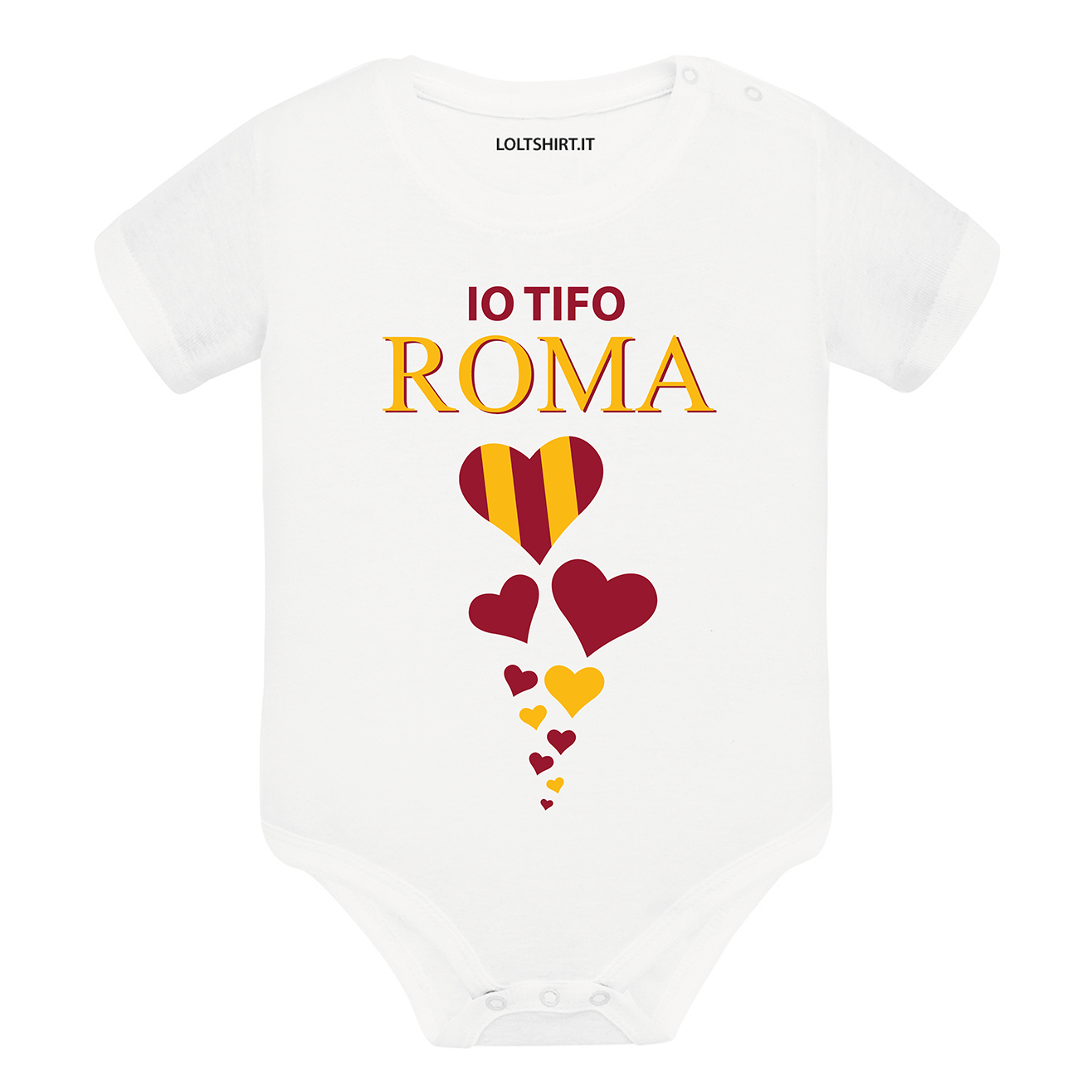 Lol T-Shirt Body per bimbi Io tifo Roma