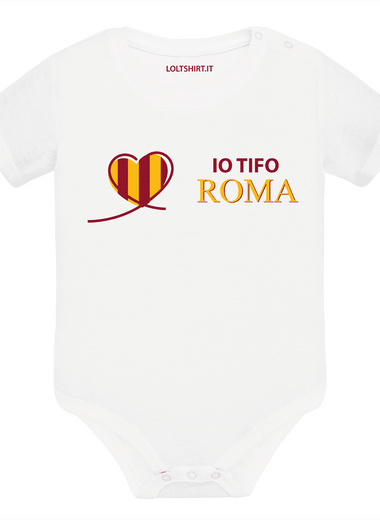 Body neonato squadra di calcio Roma