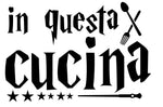 Adesivo Murale Cucina "In questa cucina accadono cose magiche"-Adesivi decorativi-Lol T-shirt