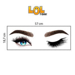 Adesivo Murale Sguardo Donna-Adesivi decorativi-Lol T-shirt