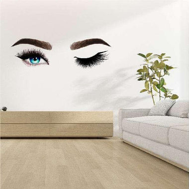 Adesivo Murale Sguardo Donna-Adesivi decorativi-Lol T-shirt
