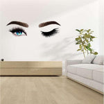 Adesivo Murale Sguardo Donna-Adesivi decorativi-Lol T-shirt