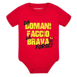 Body Neonato "Da domani faccio la brava... forse!" - Disponibile in Rosa, Rosso e Nero-Body per bimbi-Lol T-shirt