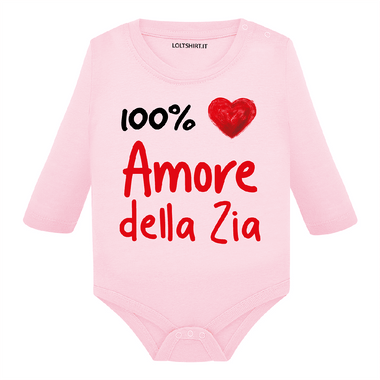 Body per Neonato 100% Amore della zia-Body per bimbi-Lol T-shirt