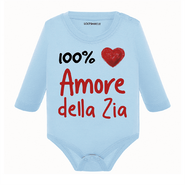 Body per Neonato 100% Amore della zia-Body per bimbi-Lol T-shirt