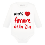 Body per Neonato 100% Amore della zia-Body per bimbi-Lol T-shirt