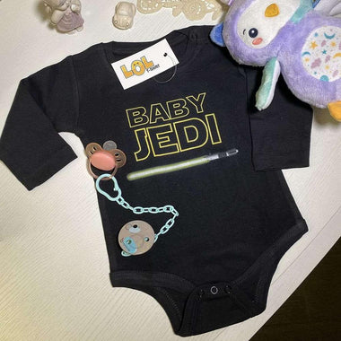 Body per Neonato Baby Jedi (Star Wars Tribute)-Body per bimbi-Lol T-shirt