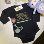 Body per Neonato Baby Jedi (Star Wars Tribute)-Body per bimbi-Lol T-shirt