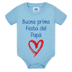 Body per Neonato Buona prima festa del papà-Body per bimbi-Lol T-shirt