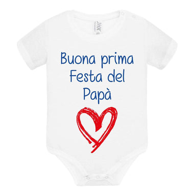 Body per Neonato Buona prima festa del papà-Body per bimbi-Lol T-shirt