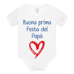 Body per Neonato Buona prima festa del papà-Body per bimbi-Lol T-shirt