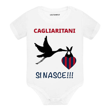 Body per Neonato Cagliaritani si nasce-Body per bimbi-Lol T-shirt