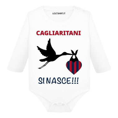 Body per Neonato Cagliaritani si nasce-Body per bimbi-Lol T-shirt