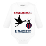 Body per Neonato Cagliaritani si nasce-Body per bimbi-Lol T-shirt