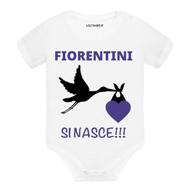 Body per Neonato Fiorentini si nasce-Body per bimbi-Lol T-shirt