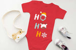 Body per Neonato Ho Ho Ho-Body per bimbi-Lol T-shirt