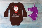 Body per Neonato Il mio nome è Natale, Babbo Natale-Body per bimbi-Lol T-shirt
