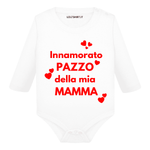 Body per Neonato Innamorato pazzo della mia mamma-Body per bimbi-Lol T-shirt