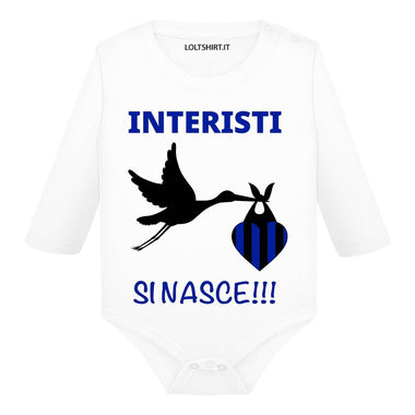Body per Neonato Interisti si nasce-Body per bimbi-Lol T-shirt
