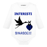 Body per Neonato Interisti si nasce-Body per bimbi-Lol T-shirt