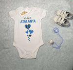 Body per Neonato Io tifo Atalanta-Body per bimbi-Lol T-shirt
