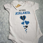 Body per Neonato Io tifo Atalanta-Body per bimbi-Lol T-shirt