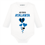 Body per Neonato Io tifo Atalanta-Body per bimbi-Lol T-shirt