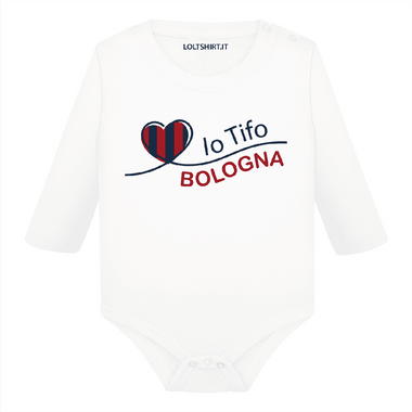 Body per Neonato Io tifo Bologna-Body per bimbi-Lol T-shirt